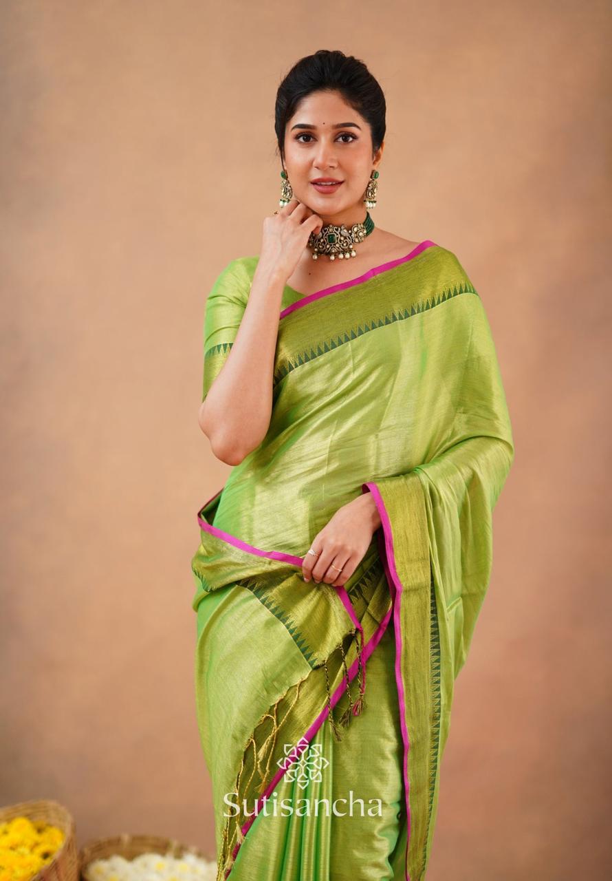 Trending Soft Tissue Cotton Sarees