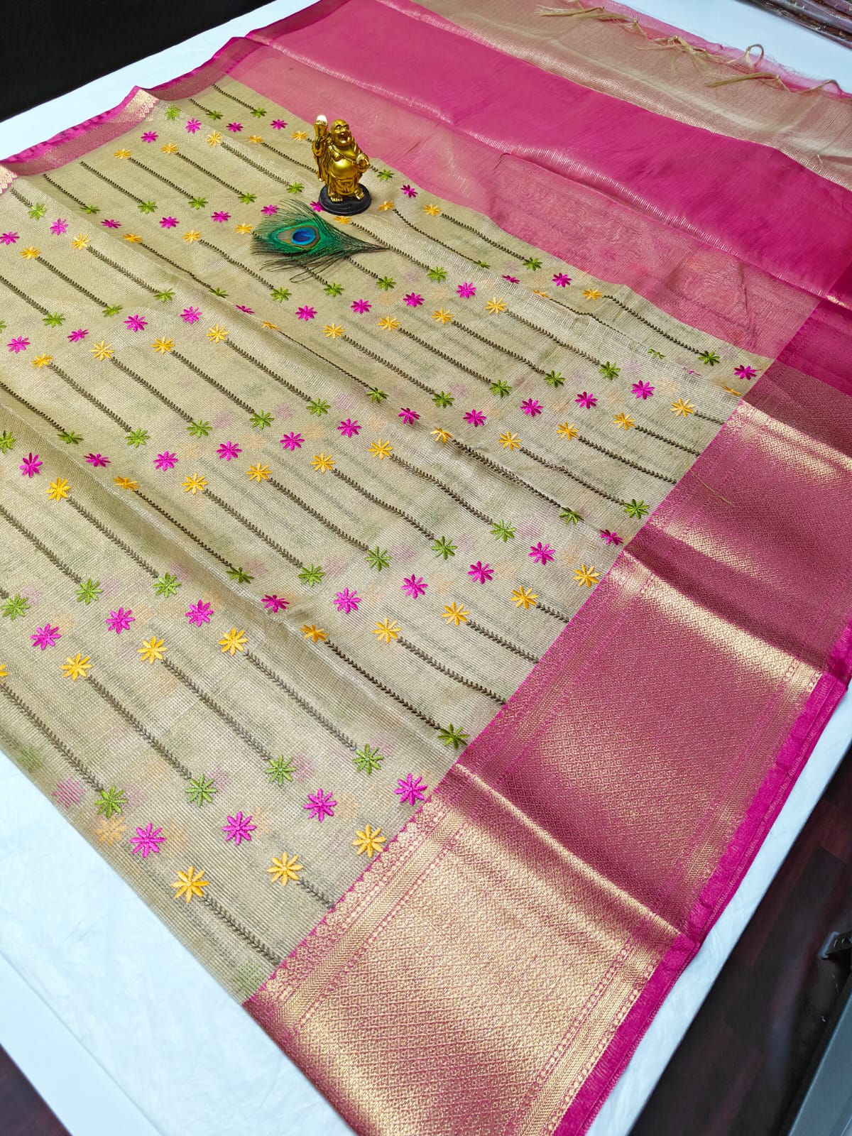 semi Kanchivaram  silk Sarees