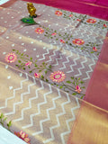 semi Kanchivaram  silk Sarees