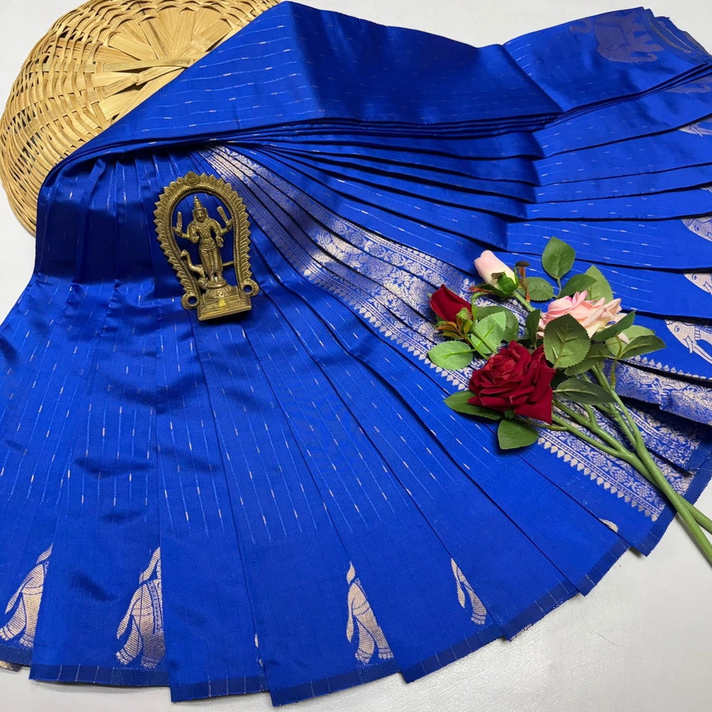 FANCY  VAIRA OOSI LIGHT WEIGHT SILK TYPE SAREES