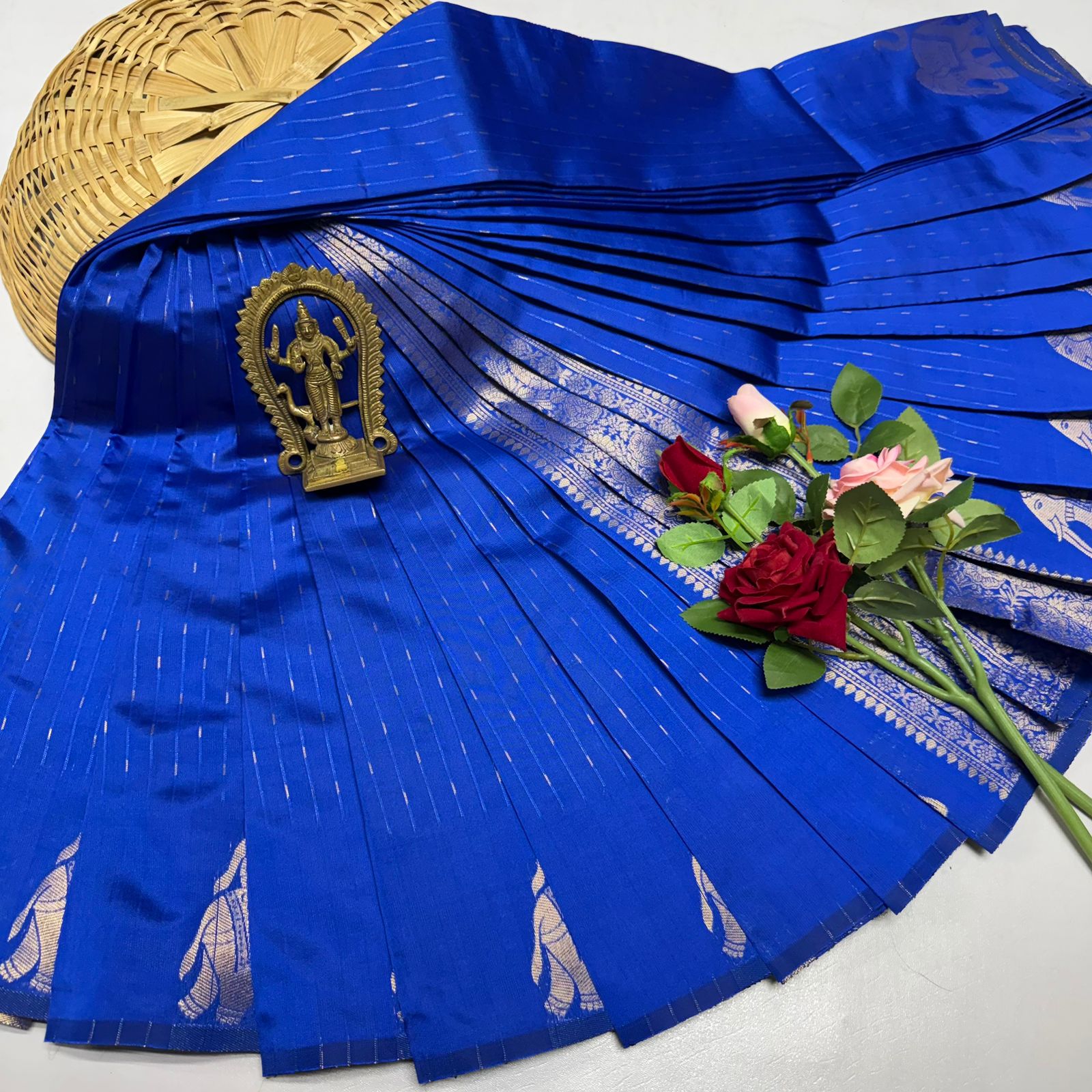 FANCY  VAIRA OOSI LIGHT WEIGHT SILK TYPE SAREES