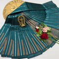 FANCY  VAIRA OOSI LIGHT WEIGHT SILK TYPE SAREES 1