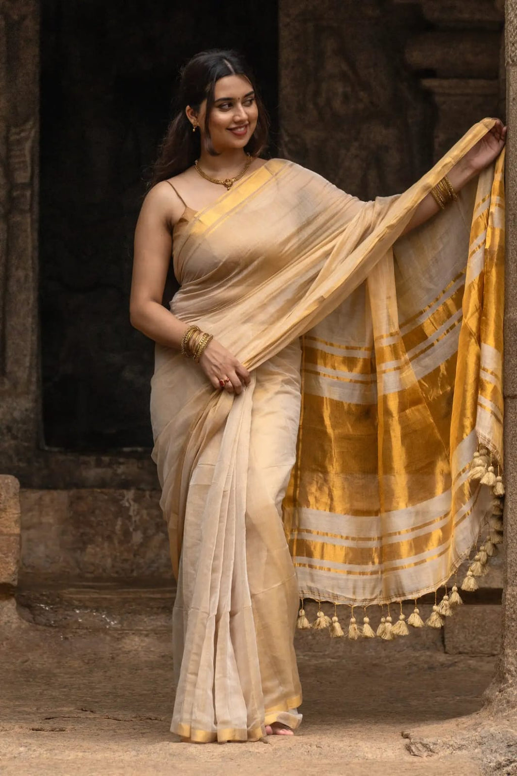 Kerala Style Tissue Saree