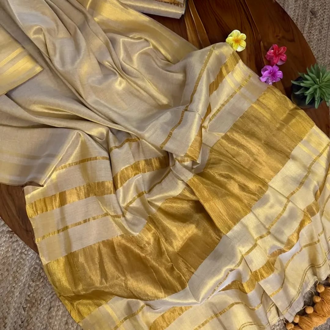 Kerala Style Tissue Saree