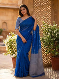 Mirror Work Fancy Sarees