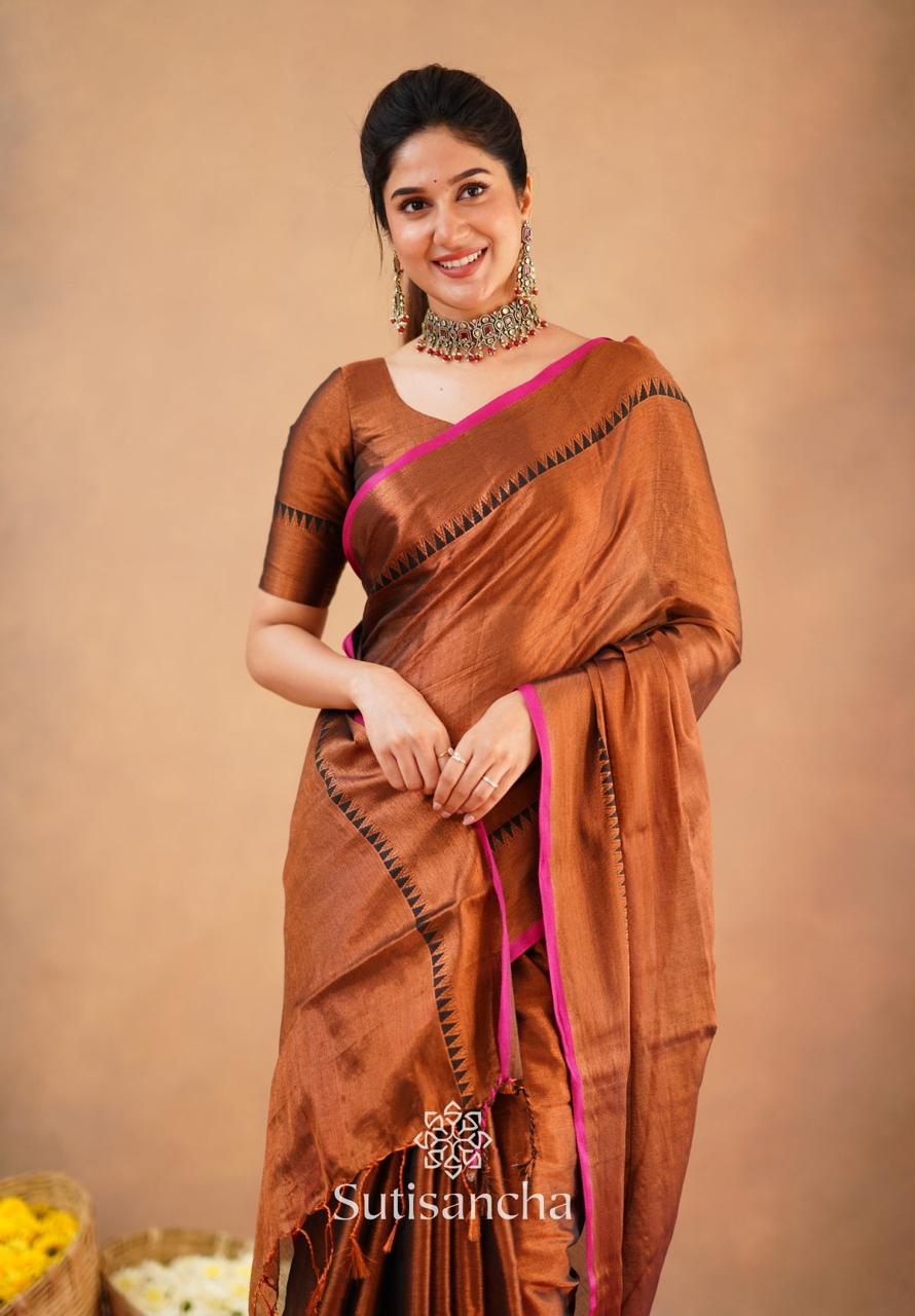 Soft Tissue Cotton Saree