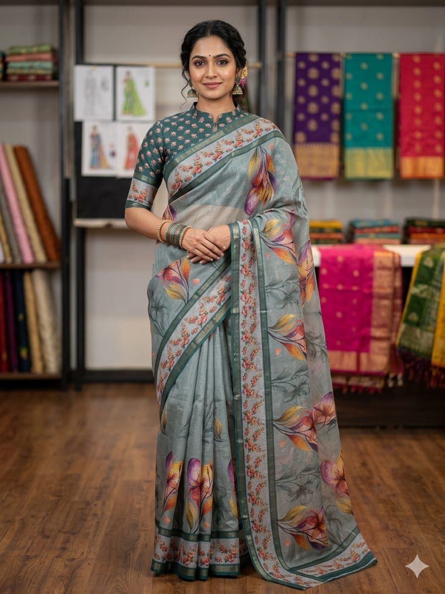FANCY KOTA COTTON SAREES
