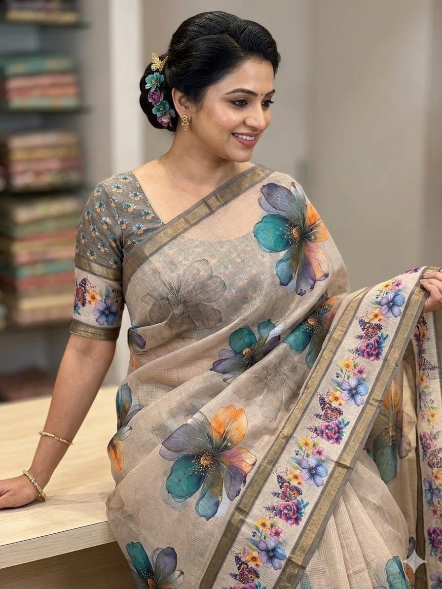 FANCY KOTA COTTON SAREES