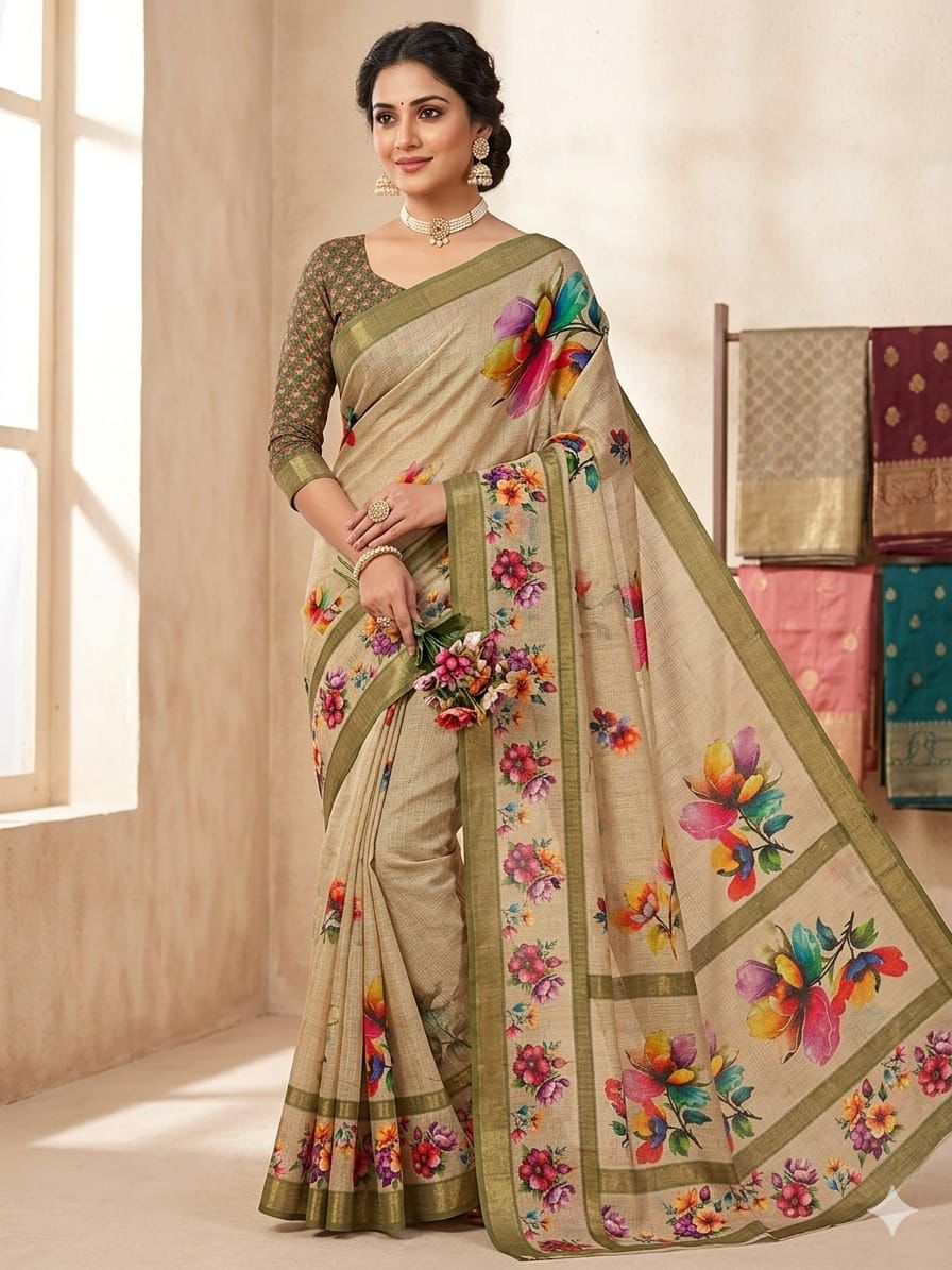 FANCY KOTA COTTON SAREES