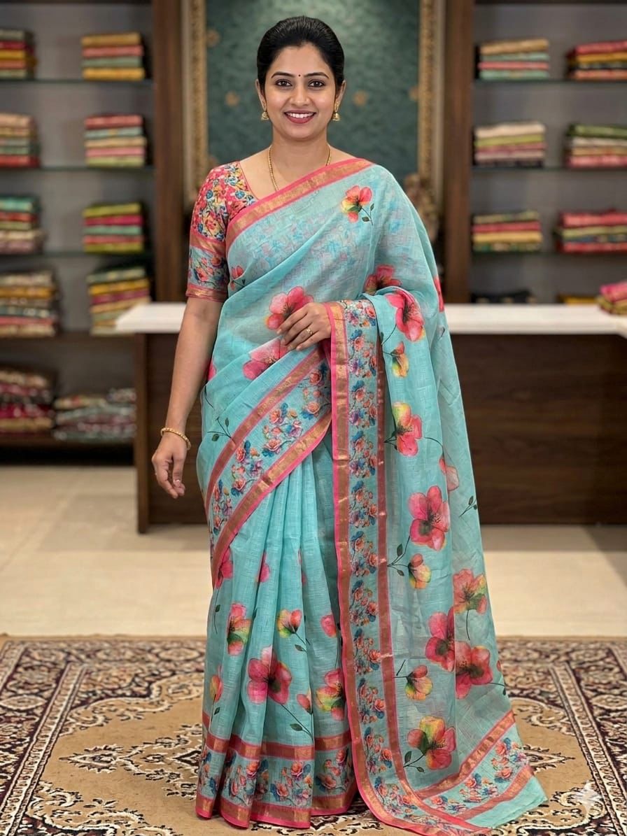 FANCY KOTA COTTON SAREES