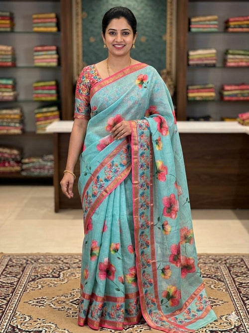 FANCY KOTA COTTON SAREES