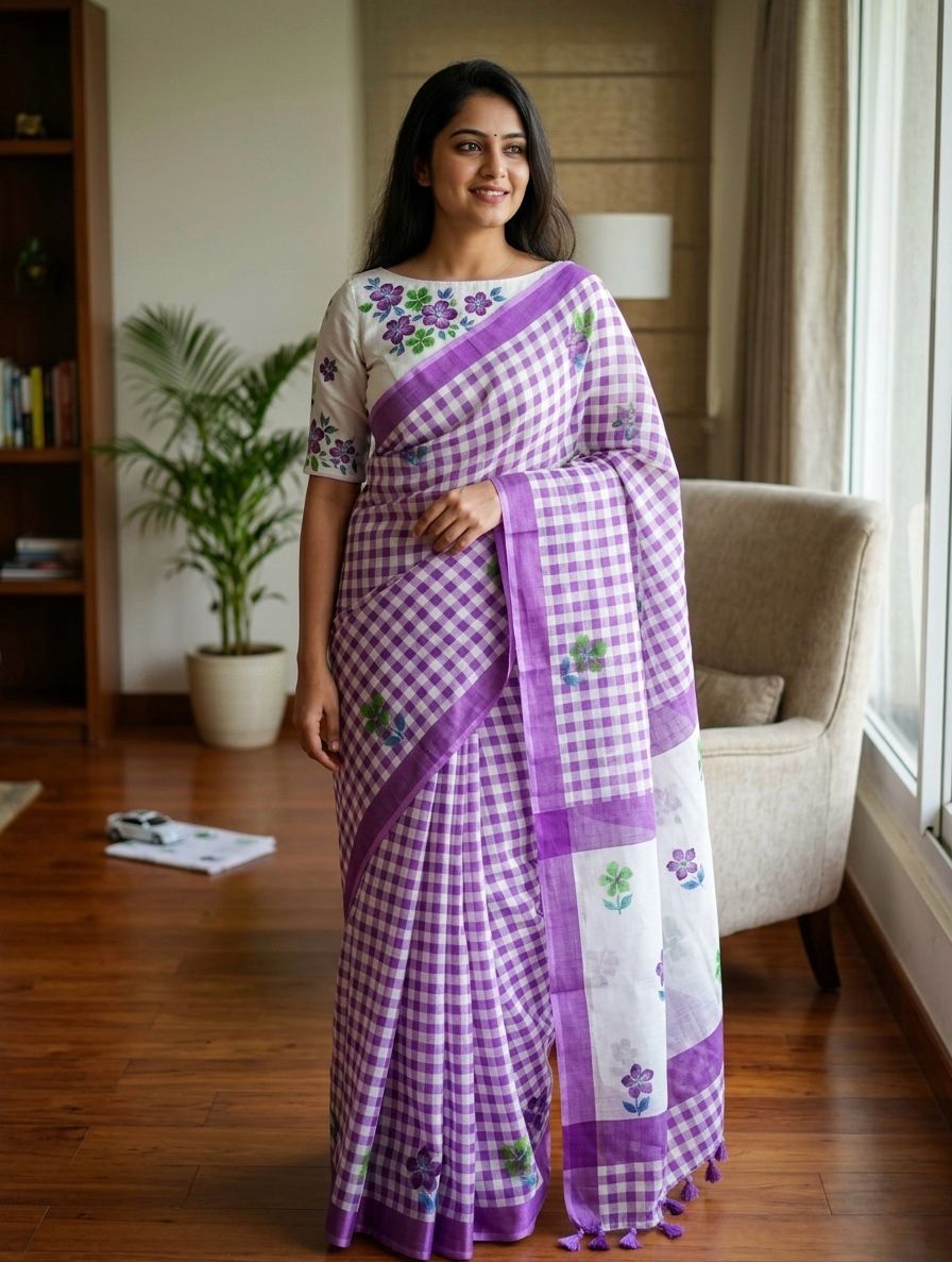COTTEN DIGITAL SAREES