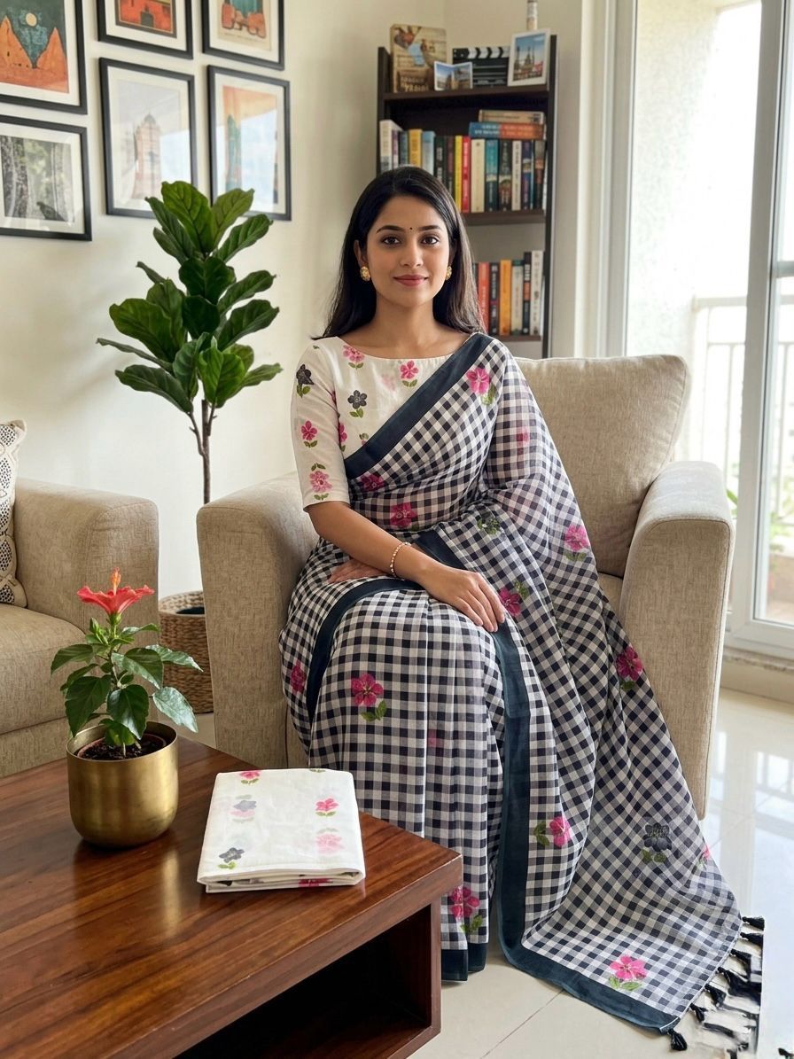 COTTEN DIGITAL SAREES