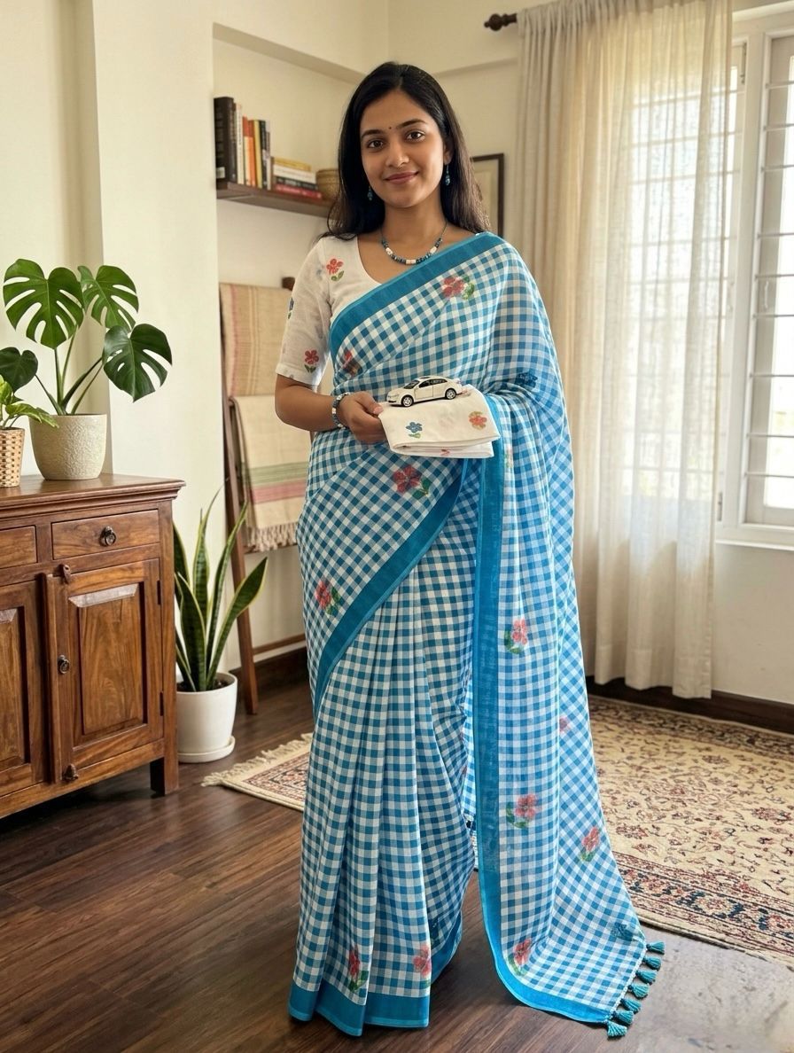 COTTEN DIGITAL SAREES