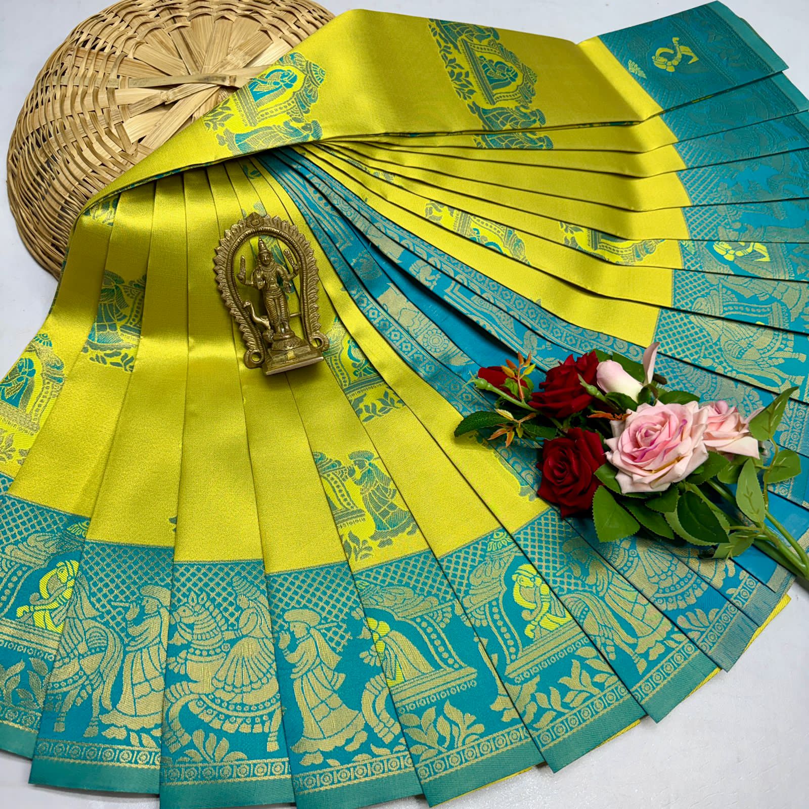 Samuthrika style wedding Saree