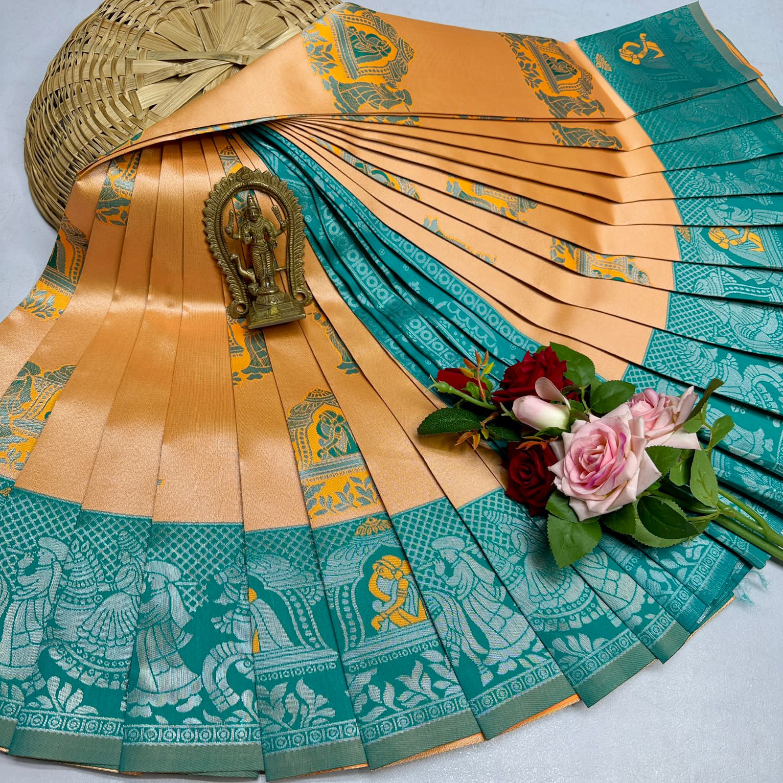 Samuthrika style wedding Saree