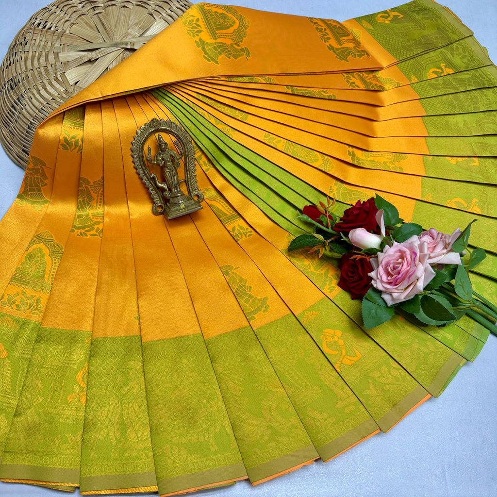 Samuthrika style wedding Saree