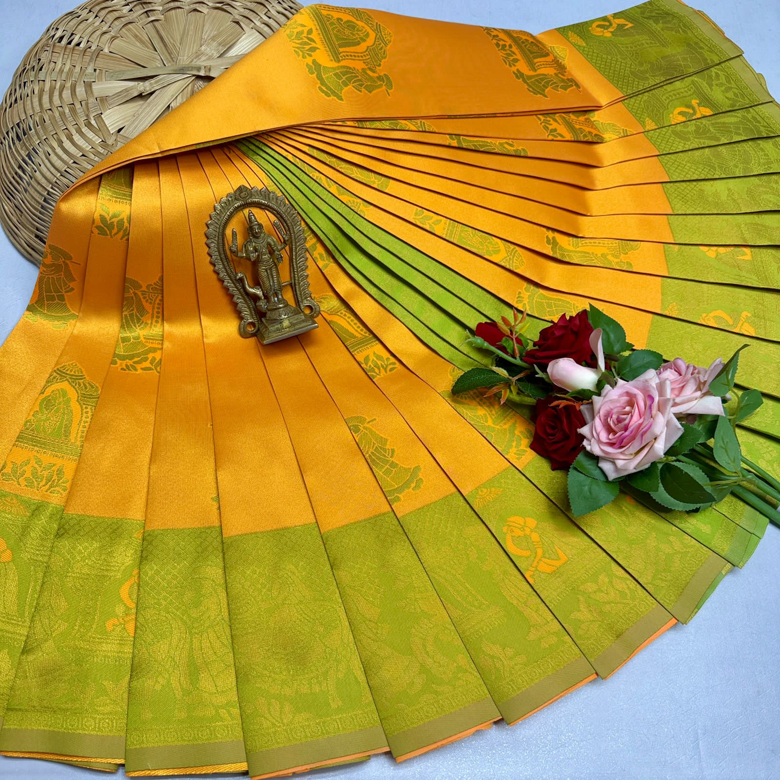 Samuthrika style wedding Saree
