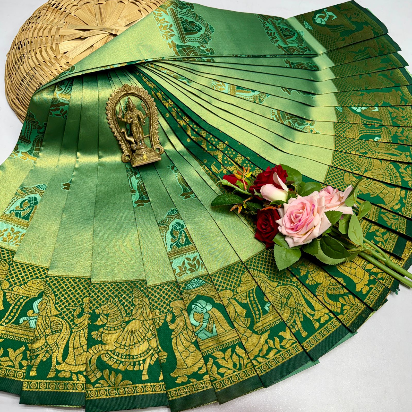 Samuthrika style wedding Saree
