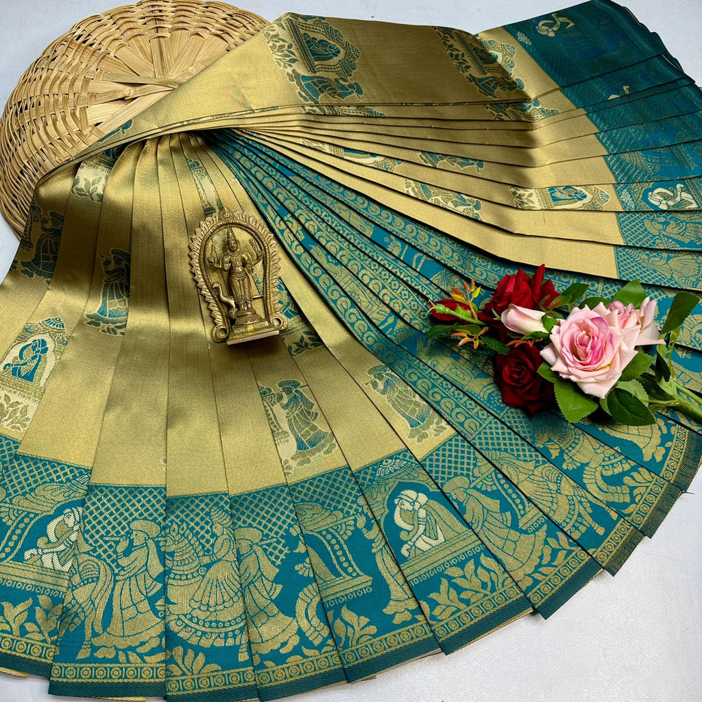 Samuthrika style wedding Saree