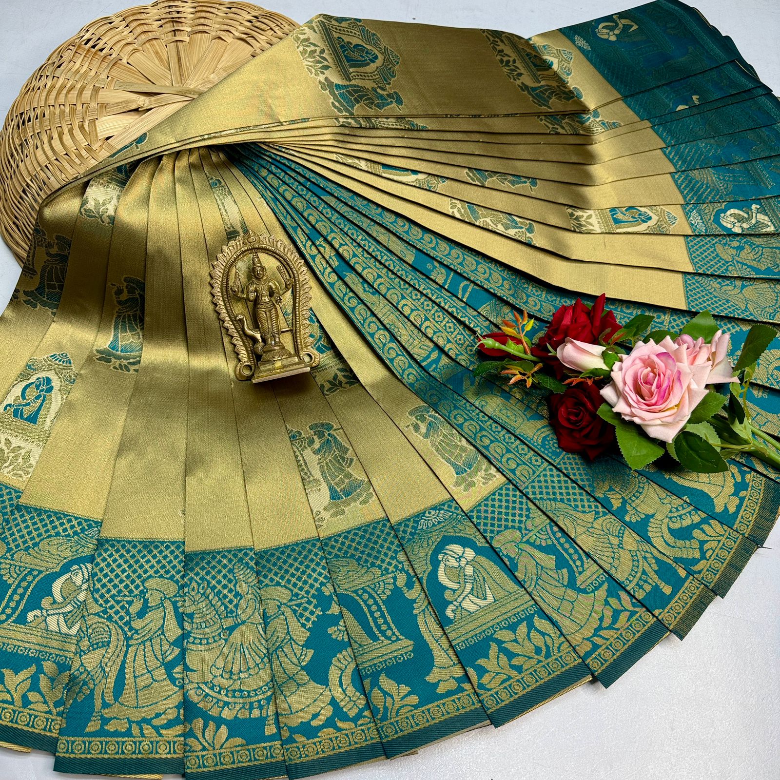 Samuthrika style wedding Saree