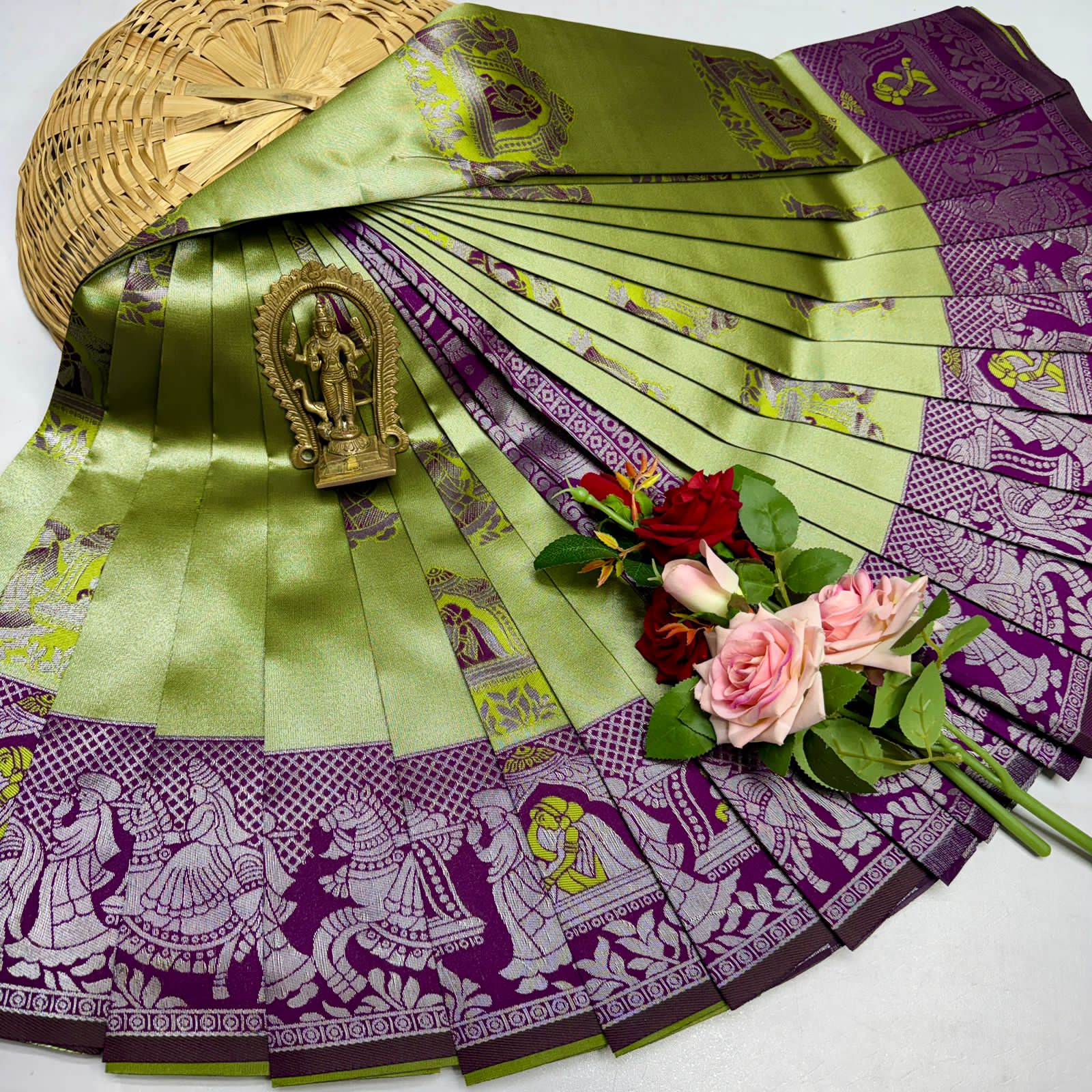 Samuthrika style wedding Saree